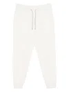 Brunello Cucinelli Men Cashmere English Rib Knit Track Pants In Beige