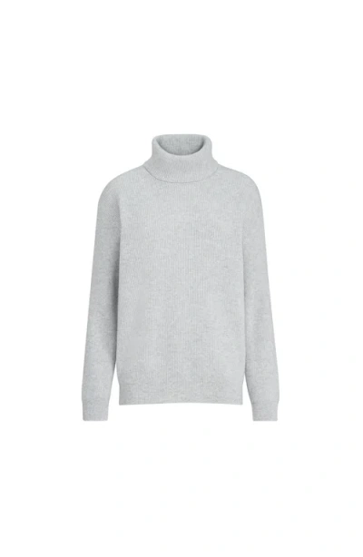 Brunello Cucinelli Cashmere English Rib Sweater In White