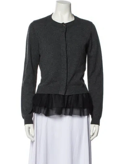 Pre-owned Brunello Cucinelli Cashmere Evening Jacket In Gray