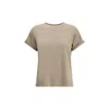 Brunello Cucinelli Women Cashmere Glitter T-shirt
