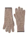 Brunello Cucinelli Handschuhe Aus Kaschmir In Brown