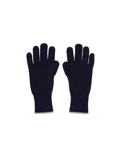 Brunello Cucinelli Cashmere Gloves In Black