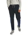 Brunello Cucinelli Pleated Drawstring Pant In Multi