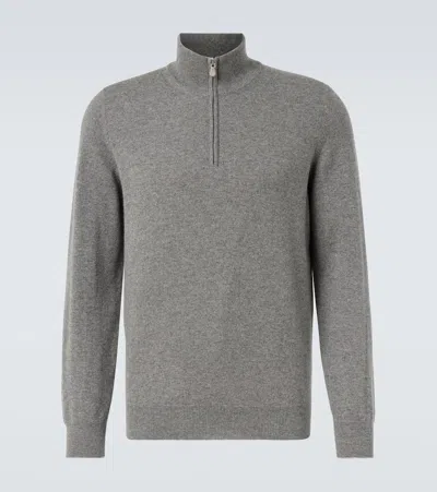 BRUNELLO CUCINELLI CASHMERE HALF-ZIP SWEATER