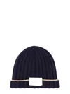 Brunello Cucinelli English Rib Cashmere Knit Beanie