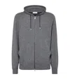 Brunello Cucinelli Sweatshirt-style Cardigan In Gray
