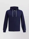 Brunello Cucinelli Techno Cotton Interlock Zip-front Hooded Sweatshirt