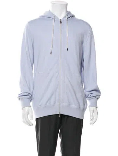 Pre-owned Brunello Cucinelli Cashmere Jacket In Blue