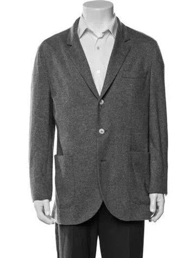Pre-owned Brunello Cucinelli Cashmere Jacket In Grey