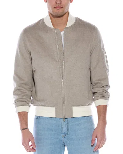 Brunello Cucinelli Cashmere Jacket In Grey