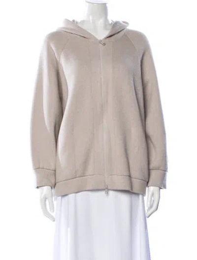 Pre-owned Brunello Cucinelli Cashmere Jacket In Neutral