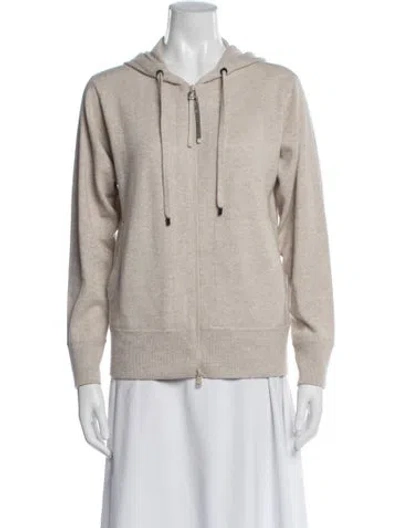 Pre-owned Brunello Cucinelli Cashmere Jacket In Neutral