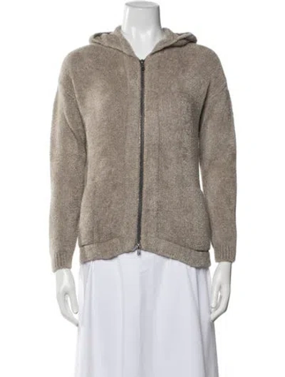 Pre-owned Brunello Cucinelli Cashmere Jacket In Neutrals