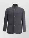 Brunello Cucinelli Cashmere Jackets In Gray