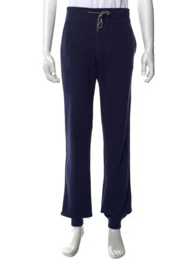 Pre-owned Brunello Cucinelli Cashmere Joggers In Blue