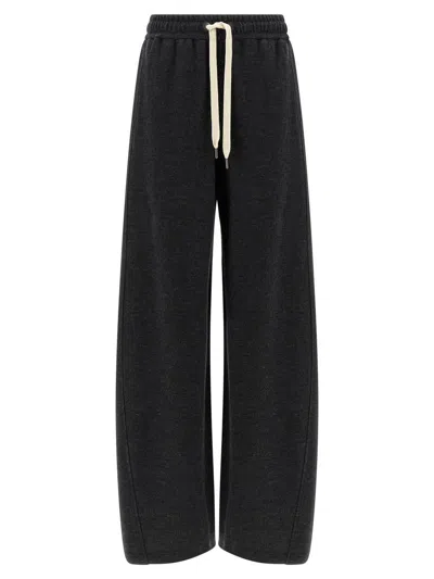 Brunello Cucinelli Cashmere Joggers In Gray