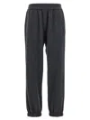 Brunello Cucinelli Cashmere Joggers Pants Gray In Gray