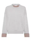 Brunello Cucinelli Cashmere Sweater With Monili