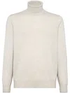 Brunello Cucinelli Cashmere Jumper In Grey