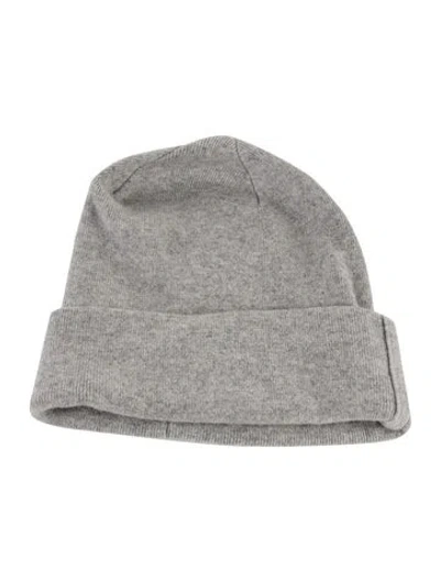 Pre-owned Brunello Cucinelli Cashmere Knit Beanie W/tags In Gray