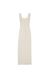 Brunello Cucinelli Cashmere Knit Dress In Neutral