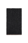 Brunello Cucinelli Cashmere Flecked Rib-knit Scarf