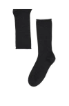 Brunello Cucinelli Cashmere Knit Socks In Lignite Grey