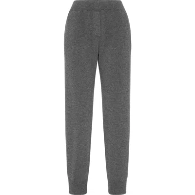 Brunello Cucinelli Cashmere Knit Trousers In Multi