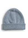 Brunello Cucinelli Cashmere Knitted Beanie In Blue