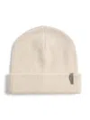 Brunello Cucinelli Cashmere Rib-knit Beanie In Neutrals