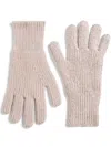 Brunello Cucinelli Cashmere Knitted Gloves In Pink