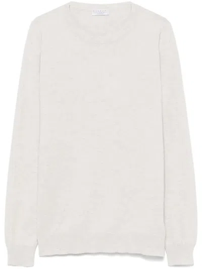 Brunello Cucinelli Cashmere Knitwear In White