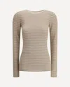 Brunello Cucinelli Women Cashmere Long Sleeve Jersey