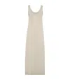 Brunello Cucinelli Cashmere Maxi Dress In Cool Beige