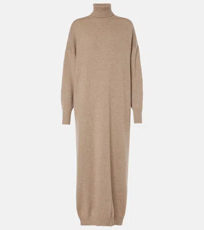 BRUNELLO CUCINELLI CASHMERE MIDI DRESS