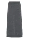 Brunello Cucinelli Women Cashmere Midi Skirt