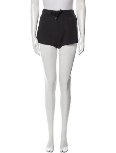 Pre-owned Brunello Cucinelli Cashmere Mini Shorts In Gray
