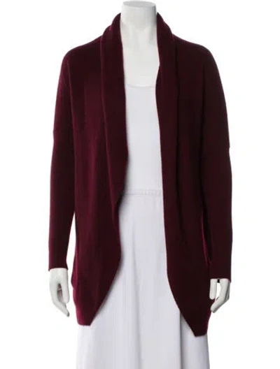 Pre-owned Brunello Cucinelli Cashmere Mock Neck Sweater In Burgundy