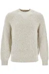 Brunello Cucinelli Soft Wool And Cashmere Sweater In Grey