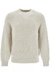 Brunello Cucinelli Soft Wool And Cashmere Sweater In Grey