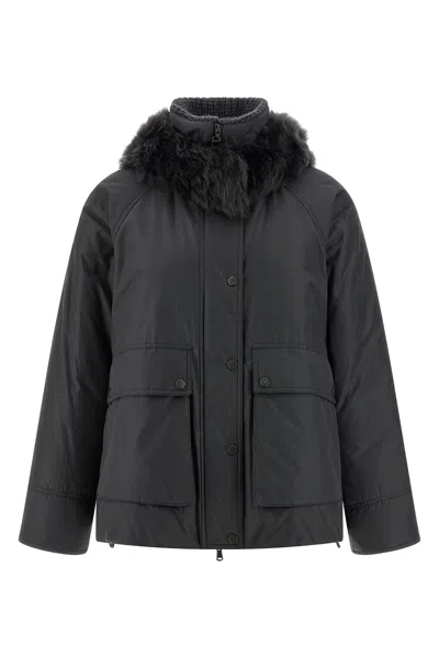 BRUNELLO CUCINELLI CASHMERE NECK DOWN JACKET