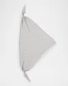 Brunello Cucinelli Cashmere Neck Scarf In Gray