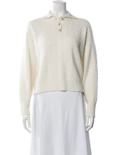 Pre-owned Brunello Cucinelli Cashmere Open Front Sweater In Blue