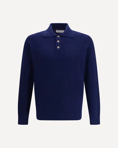 BRUNELLO CUCINELLI CASHMERE POLO