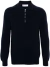 Brunello Cucinelli Long-sleeve Cashmere Jumper In Blau
