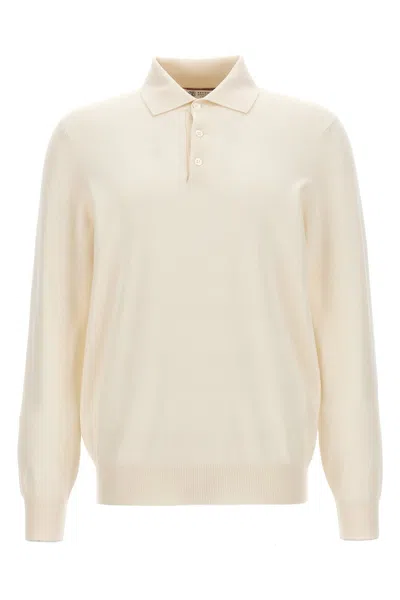 BRUNELLO CUCINELLI CASHMERE POLO SHIRT