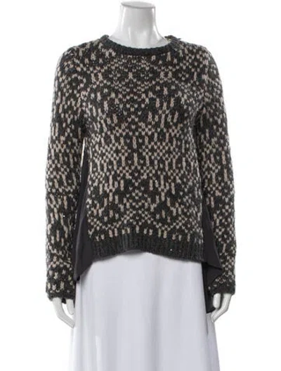 Pre-owned Brunello Cucinelli Cashmere Printed Sweater In Multi