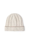 Brunello Cucinelli Cashmere Rib Knit Beanie