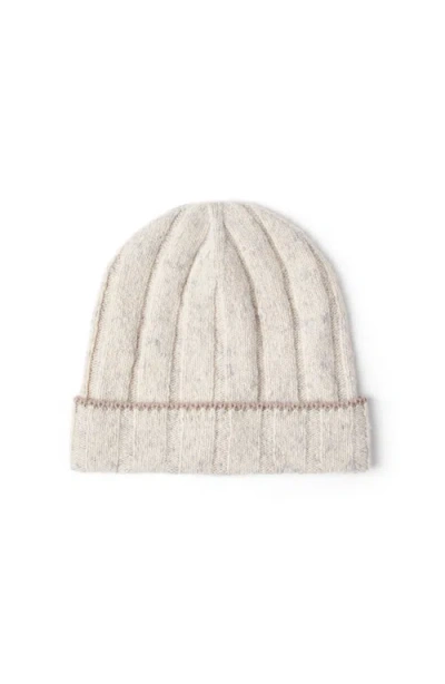 Brunello Cucinelli Cashmere Rib Knit Beanie