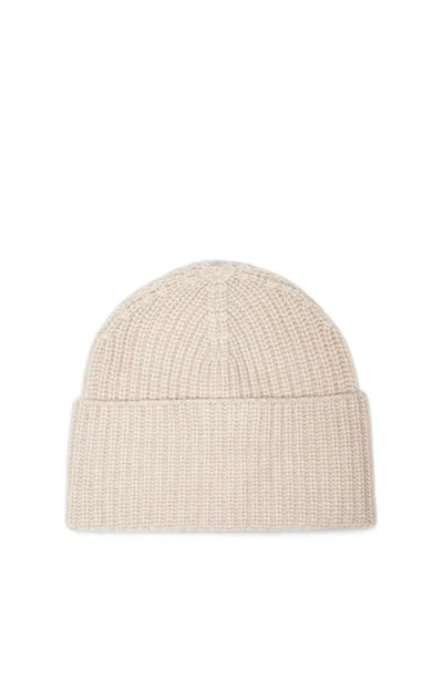 BRUNELLO CUCINELLI BRUNELLO CUCINELLI CASHMERE RIB KNIT BEANIE